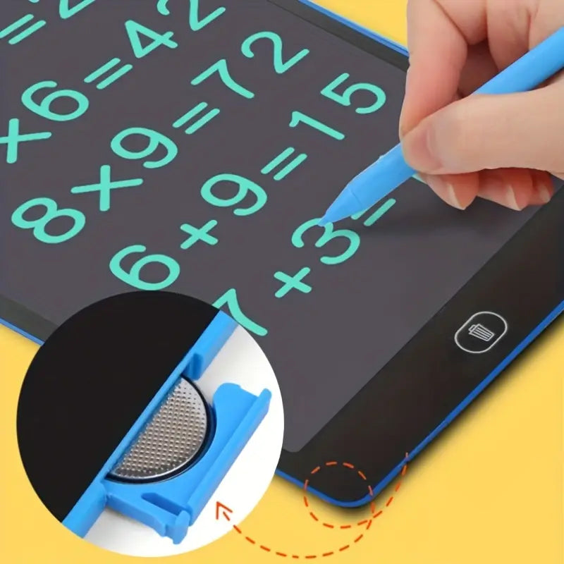 Magische schets LCD-bord | Met dit oogvriendelijke, drukgevoelige tablet kunnen kinderen gemakkelijk tekenen en schrijven. Dankzij het duurzame, kleurrijke scherm is het een leuke, draagbare manier om creatief bezig te zijn zonder papier te verspillen.