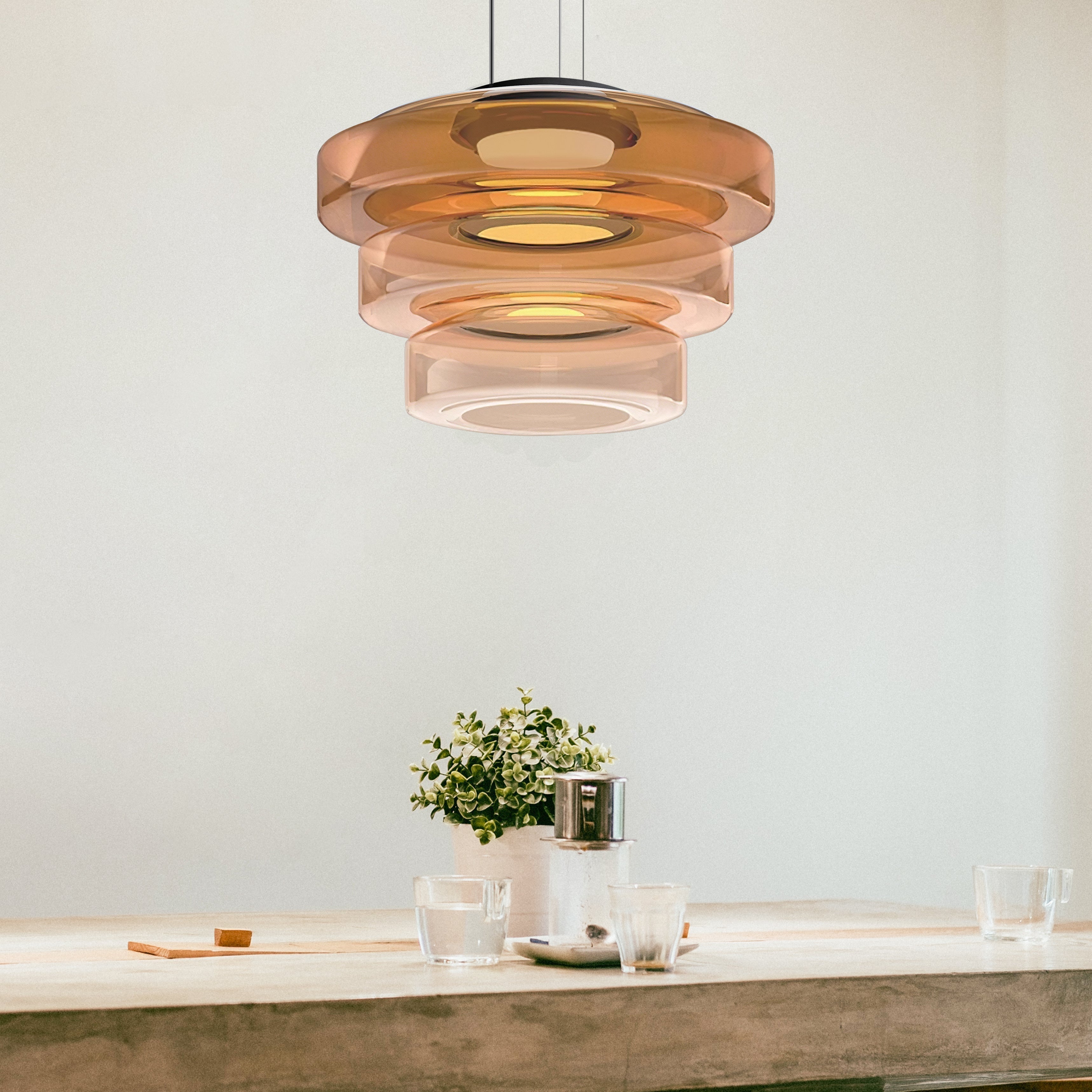 Glazen lampen die elegantie definiëren!