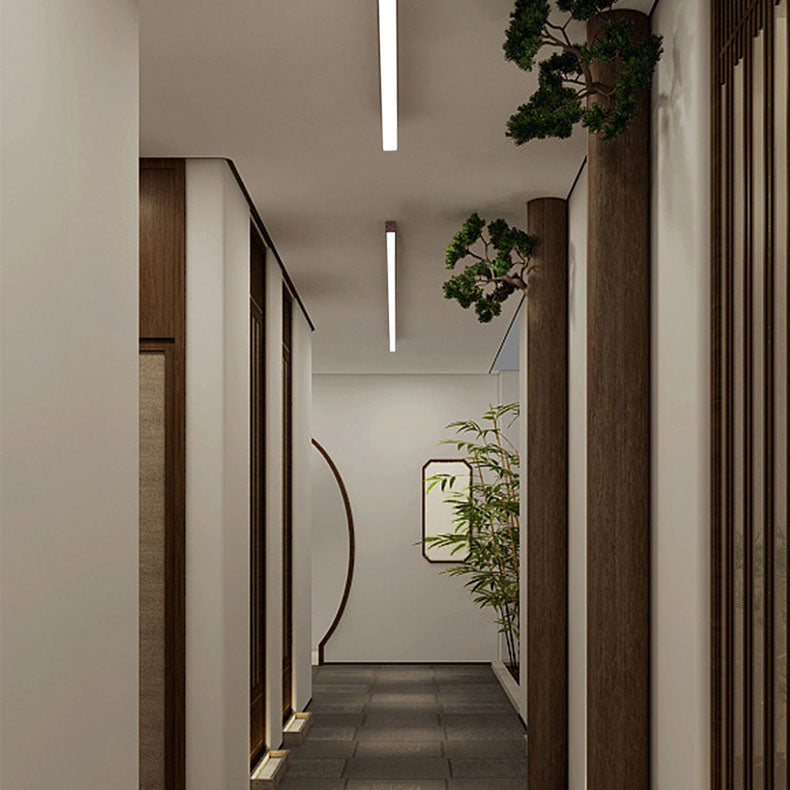 LumiGrain LED-Plafondlamp in Houtlook