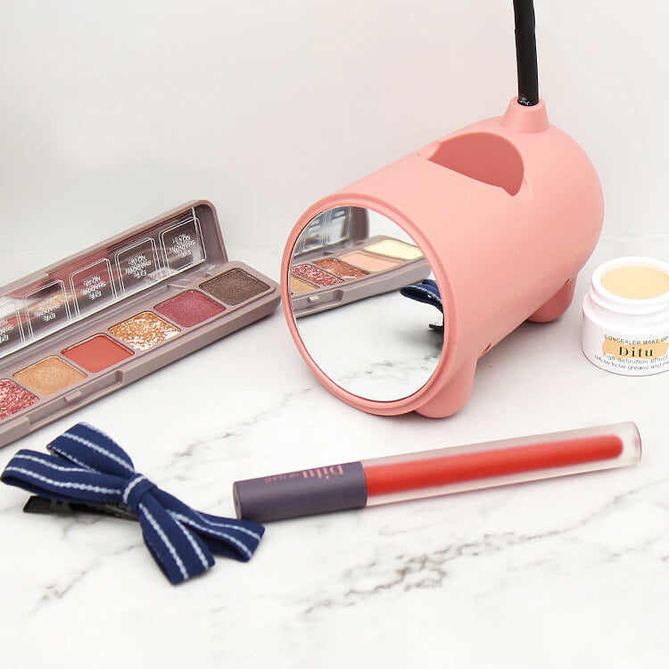 BunnyGlow Creatieve LED Touch-Lamp met Pennenhouder | USB Oplaadfunctie | Bureau Lamp | Kinderkamer Decoratie