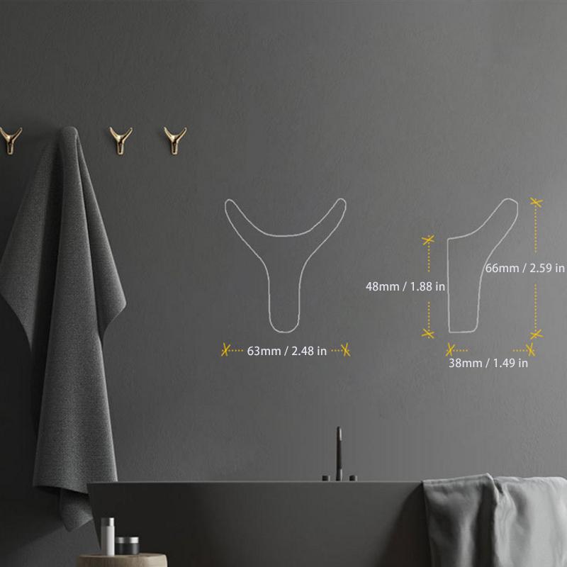 Hoornen Wandhaak Wanddecoratie