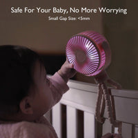 USB Oplaadbare Handventilator voor Reizen