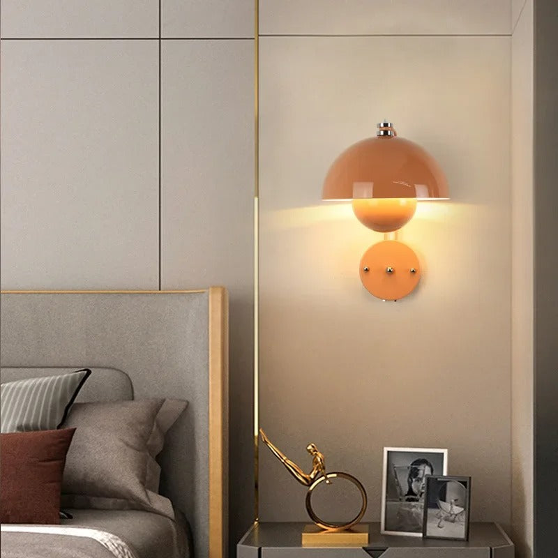 MushroomGlow - Elegante wandlamp voor een betoverend interieur