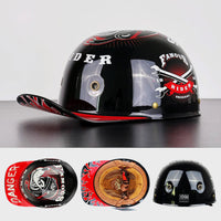 Moto Baseball Cap Stijl Helm DOT En ECE Certificering