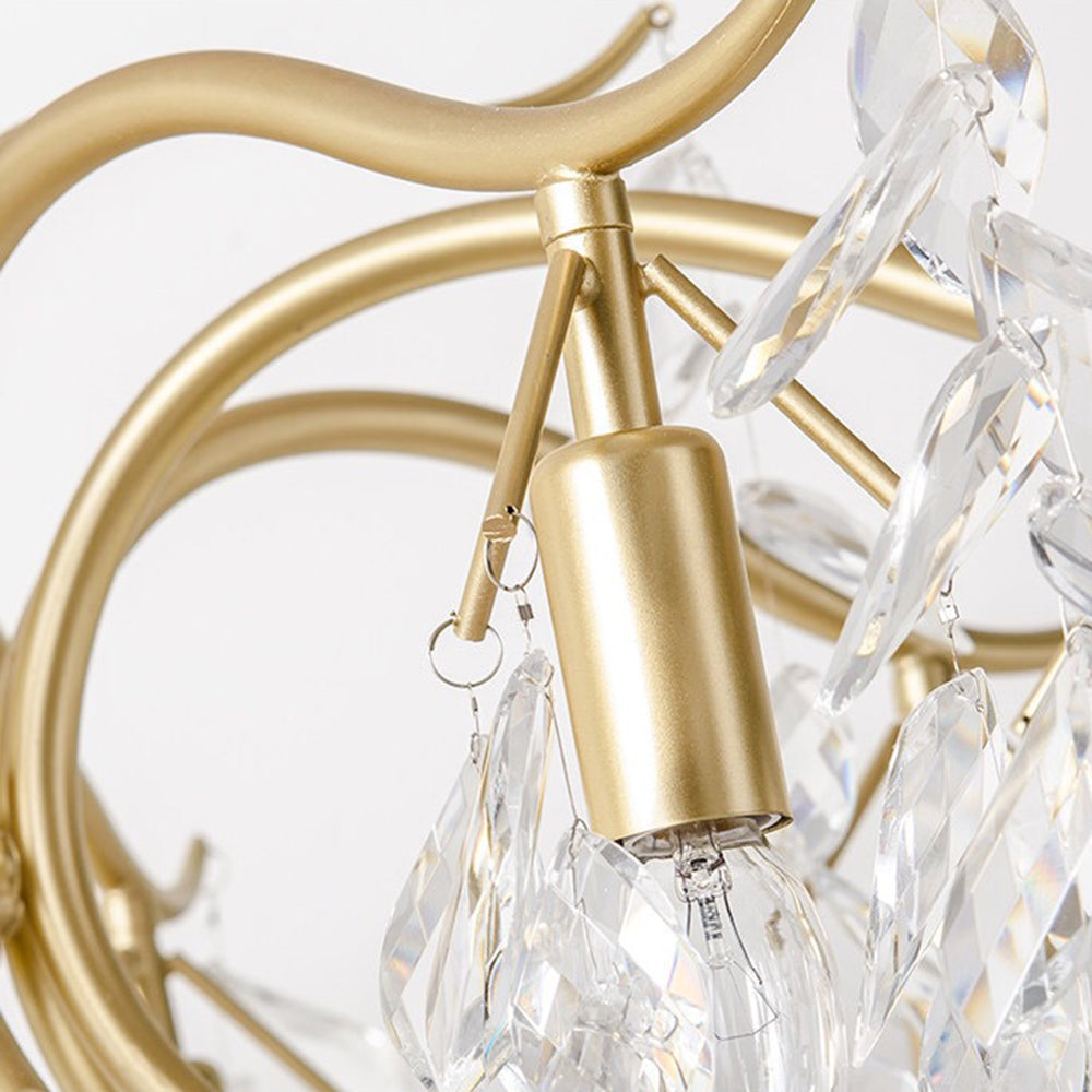 Kristy Luxe Wisteria Bloem Crystal Kroonluchter