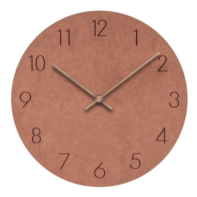 PureTime - Stille Scandinavische Wandklok