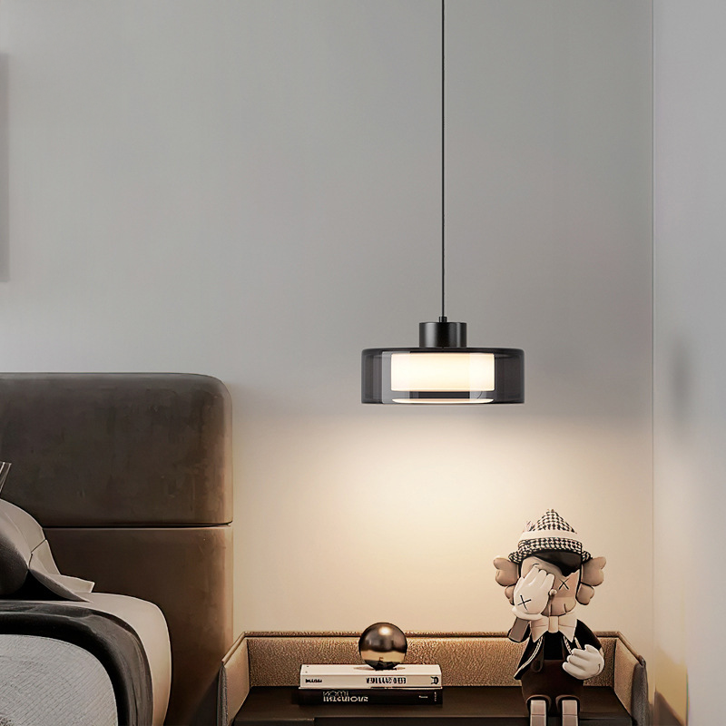 Moderne Italiaanse Rookglas Hanglamp