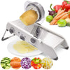 Multifunctionele groentesnijder en rasp | Professionele mandoline voor aardappelen, wortelen en uien