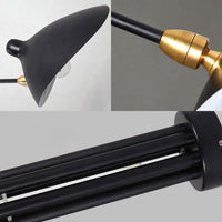 Metaal Duckbill Hanglamp Post Modern 2/3/5 Lichten Zwarte Woonkamer Chandelier Licht