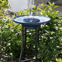Zonnefonteinpomp met LED-verlichting Buitenwaterfunctie