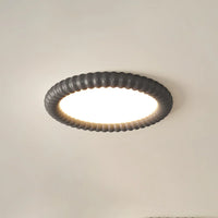 Moderne plafondlamp LED met decoratieve rand