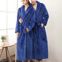 Dromerige Fleece Badjas