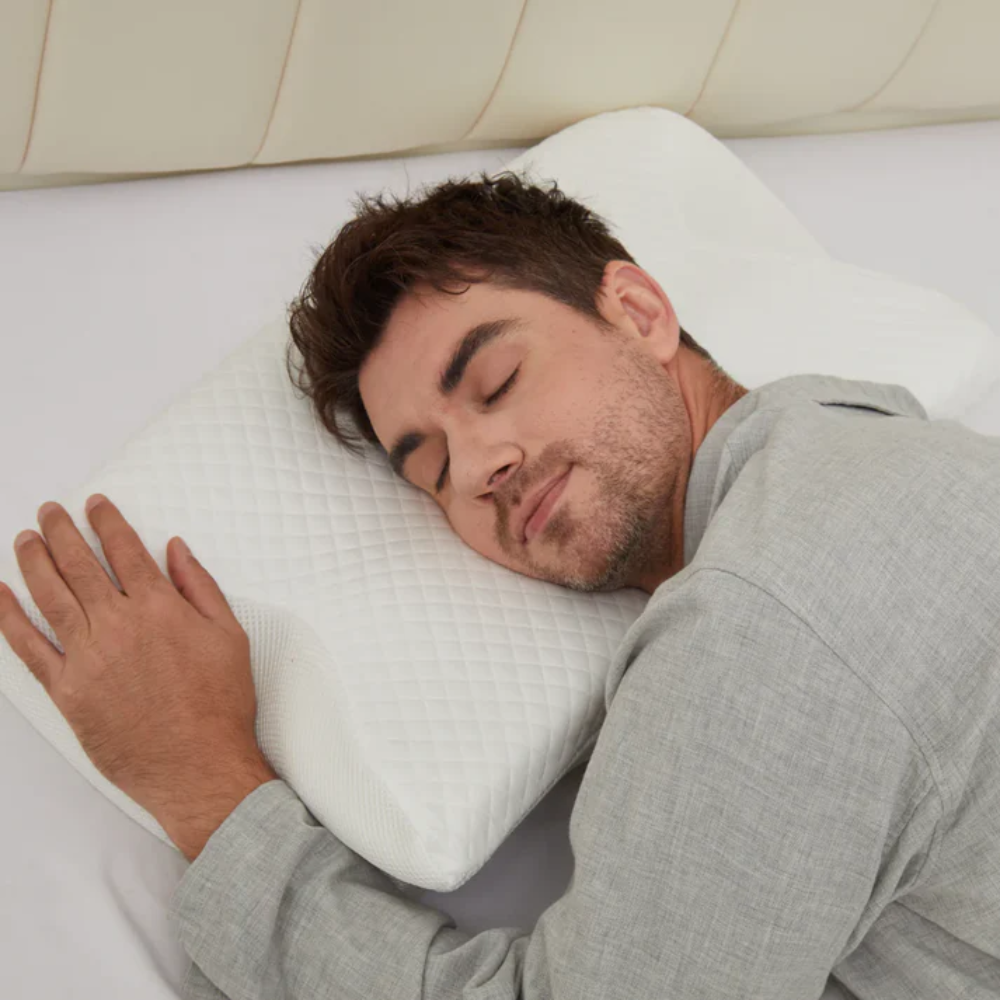 Anti-Snurk Kussen | Ergonomische Nek- en Hoofdst steun | Wit