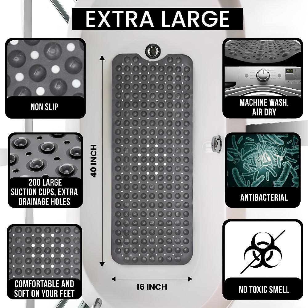 Max Grip Badmat | Antislip & Gemakkelijk schoon te maken