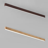 LumiGrain LED-Plafondlamp in Houtlook