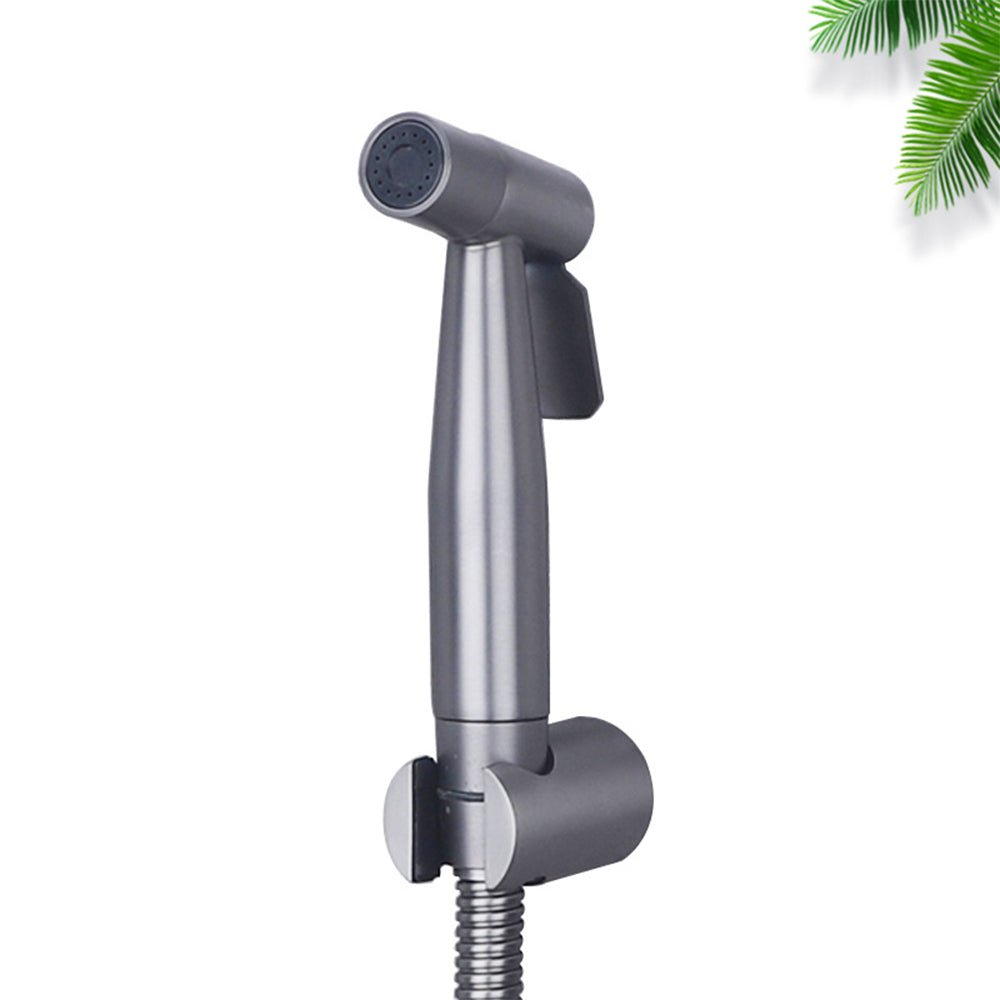 Nuvoro Hygiënische Handheld Bidet Sprayer Voor Toilet Met Roestvrijstalen Gunmetal Grijs