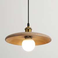 Virena - Nordic Minimalistische Houten LED Hanglamp