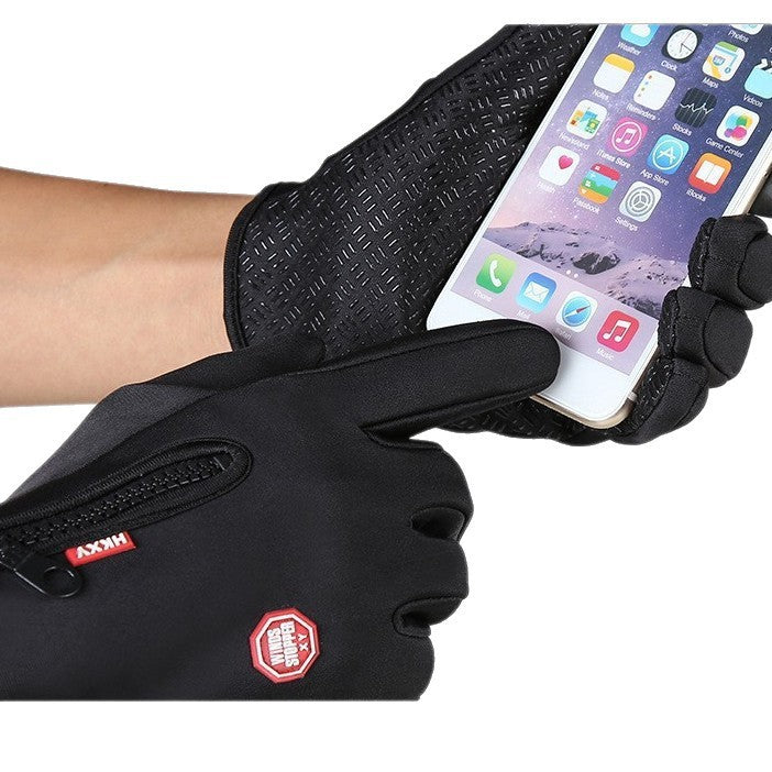 Waterdichte winterhandschoenen met touchscreen-functionaliteit