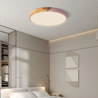 Delos Skandi Houten Plafondlamp | Natuurlijk LED-Designlicht