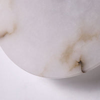 Combinatie van acryl en marmer in een designlicht!