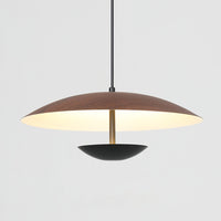 Zephy Hanglamp Dôme Traditioneel. Hout/Bruin. Woonkamer/Eetkamer