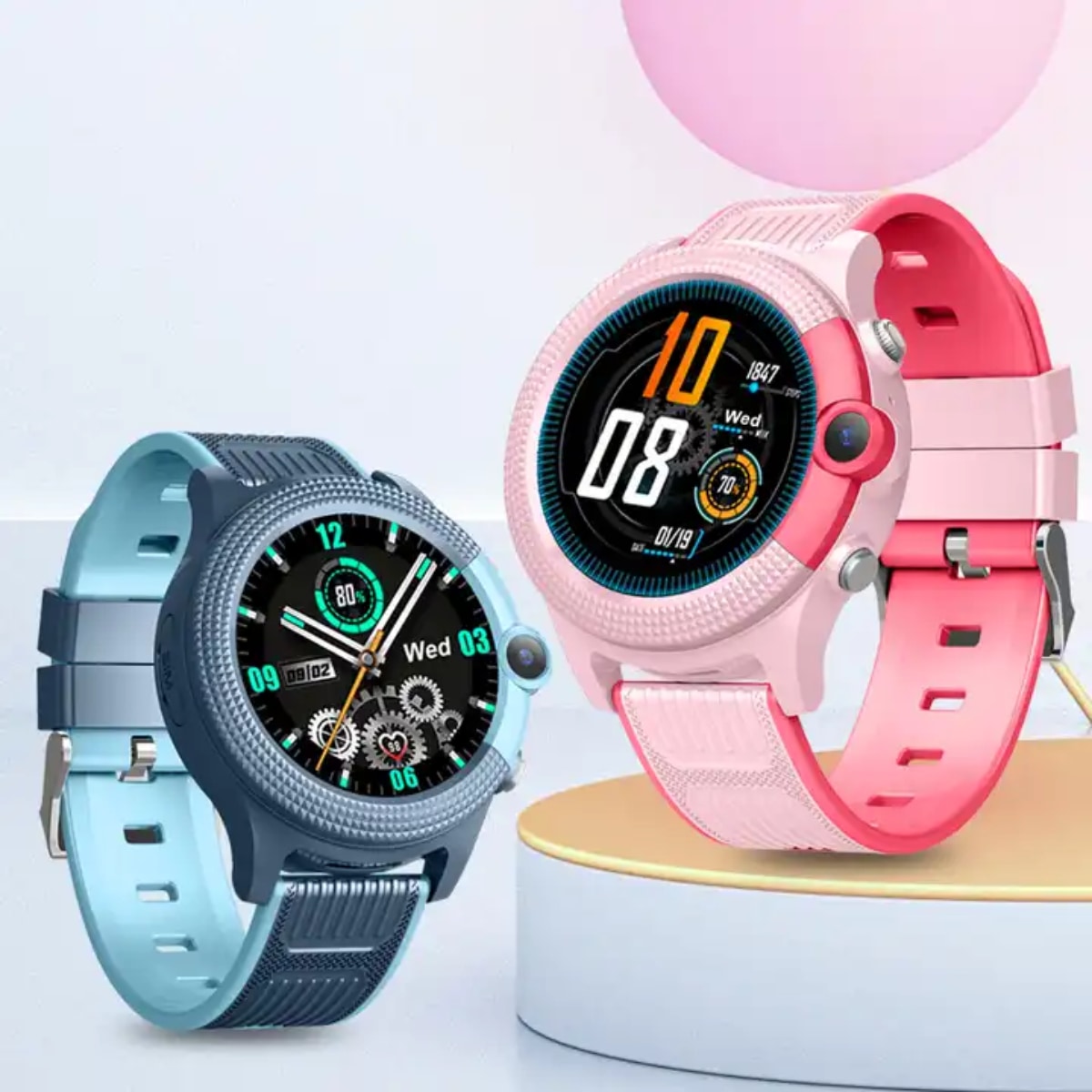 SmartKid Elite – Kinder-Smartwatch met GPS, Camera & SIM-kaart