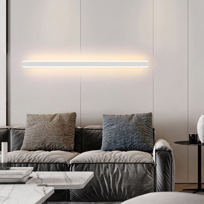 Gravo Minimalistische Lineaire Metalen/Wandlamp, Goud/Zwart/Wit