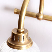 Arisha Prismatic Glass Vanity Wandlamp