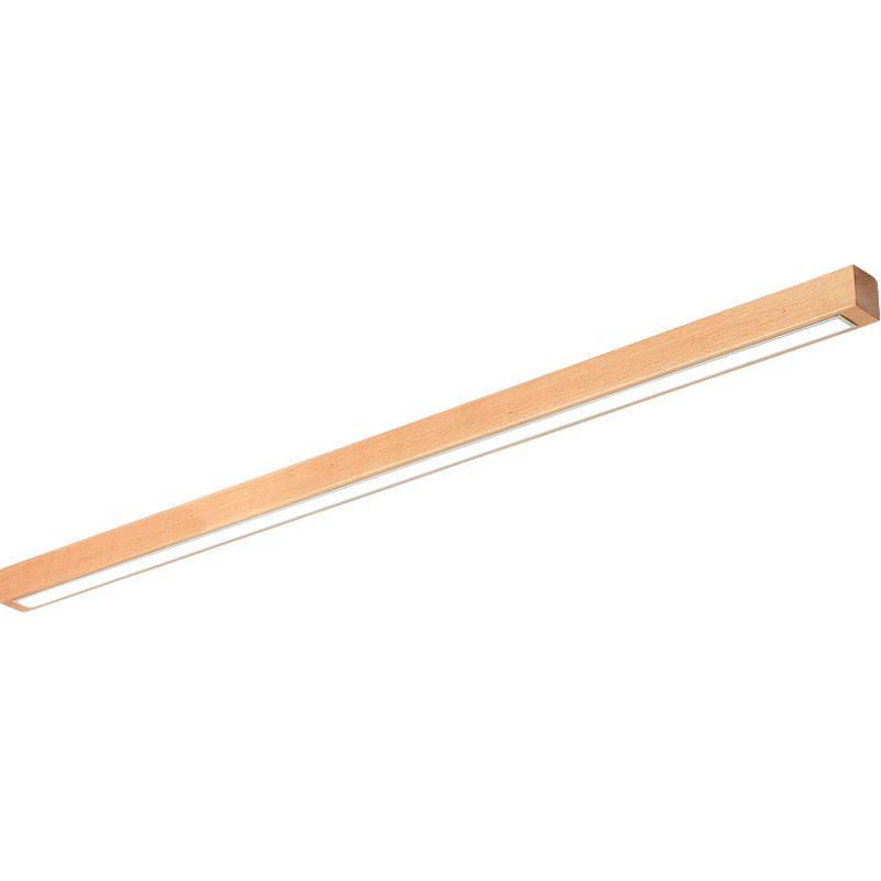 Dwyn Wandlamp Spiegel Lineair Minimalistisch Hout Woonkamer