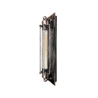 Tronel Vintage Cilinder Metalen Wandlamp, Zwart/Rood/Zilver/Goud