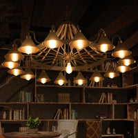 Epoch Vintage Industriële Touw Chandelier Woonkamer