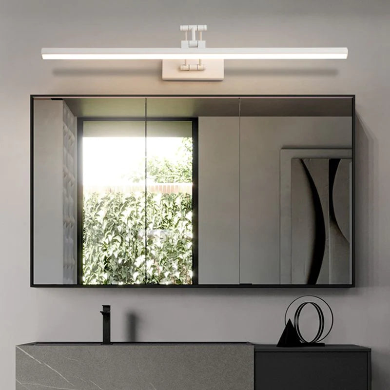 Volo Lineaire Wandlamp Verstelbaar Enkel Zwart/Wit. Slaapkamer