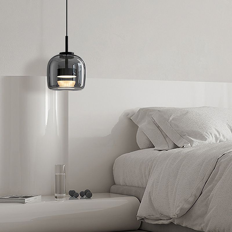 Juni Hanglamp Ontwerp Rookglas