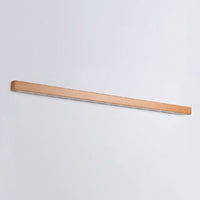 Dwyn Wandlamp Spiegel Lineair Minimalistisch Hout Woonkamer