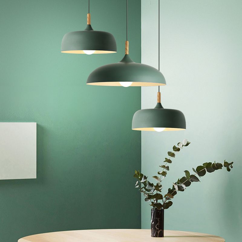 Arisha Minimalistische LED Hanglamp Zwart/Wit/Blauw/ Metaal Slaapkamer
