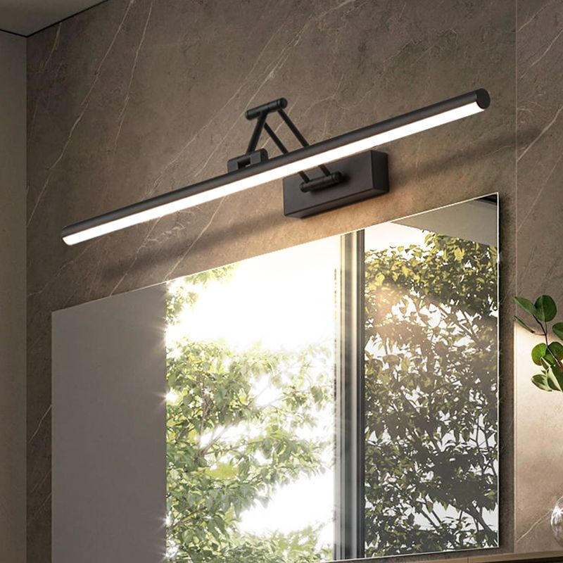 Volo Lineaire Wandlamp Verstelbaar Enkel Zwart/Wit. Slaapkamer