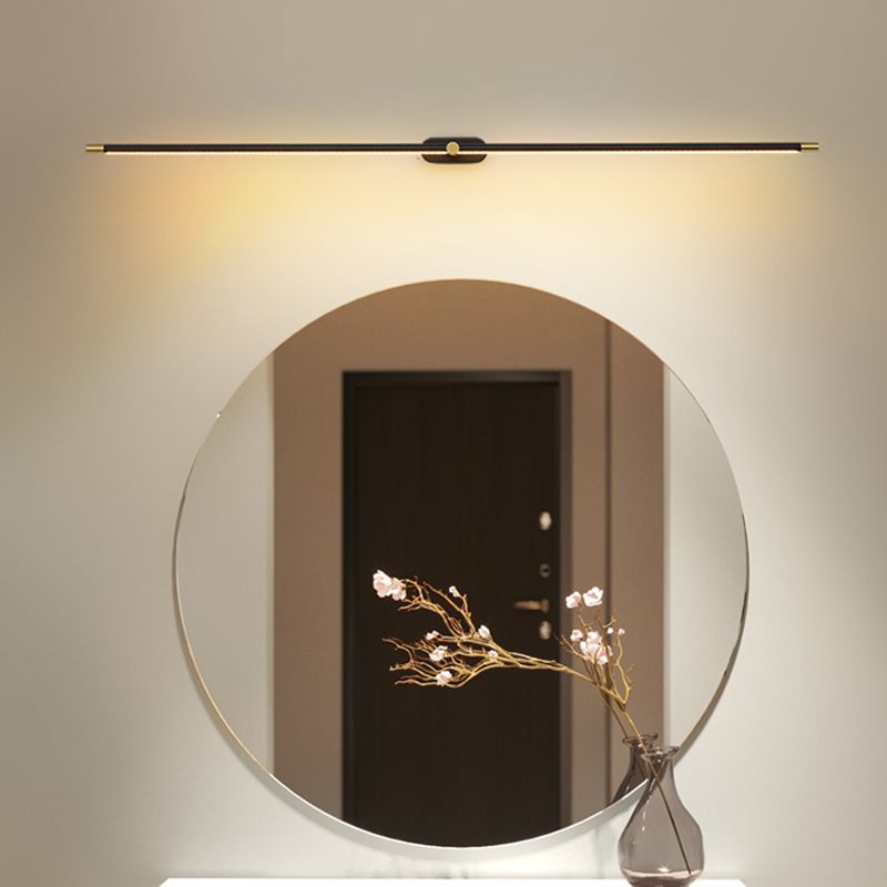 Ivox Minimalistische Lineaire Wandlamp Goud&Zwart