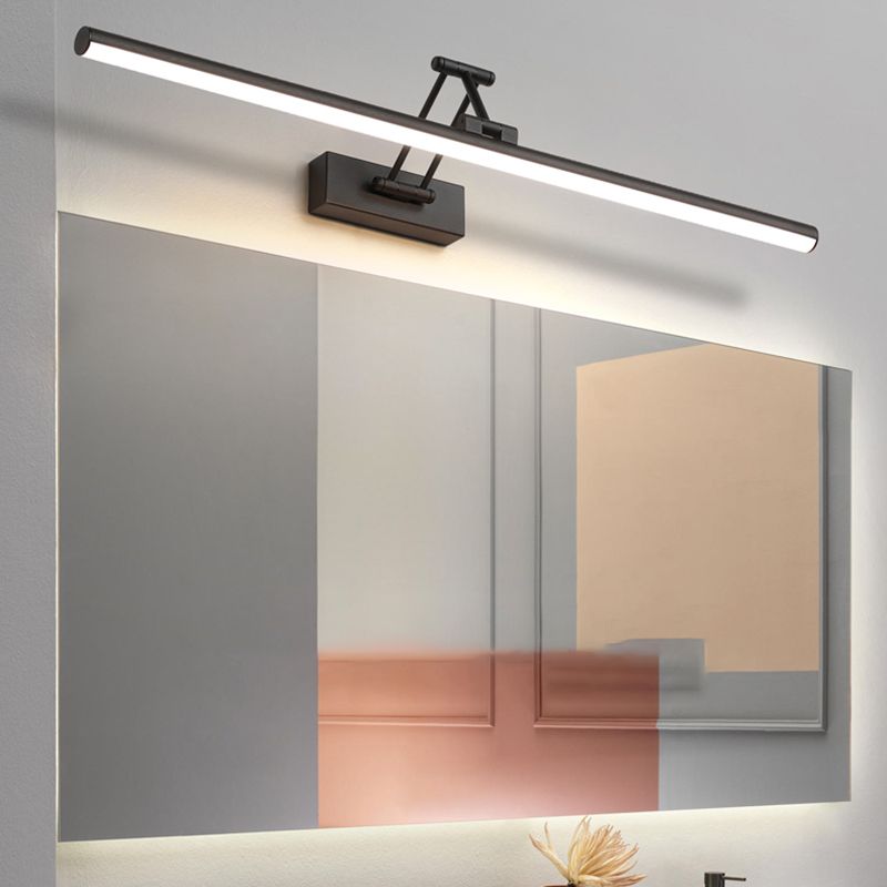 Volo Lineaire Wandlamp Verstelbaar Enkel Zwart/Wit. Slaapkamer