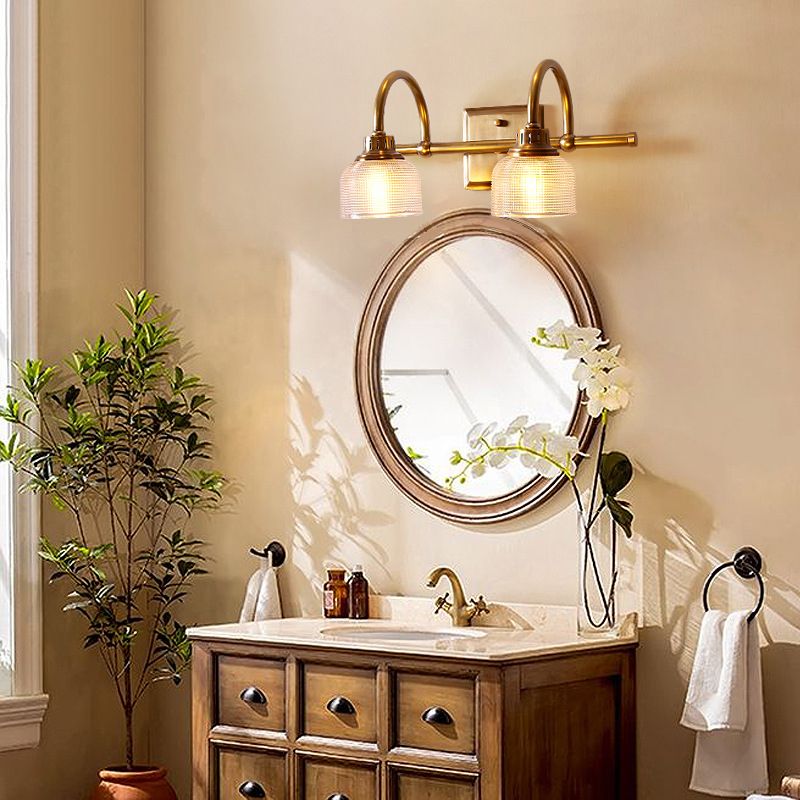 Arisha Prismatic Glass Vanity Wandlamp