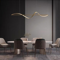 Zelin Hanglamp Golf Minimalistische Ontwerper, Metaal, Messing/Zwart