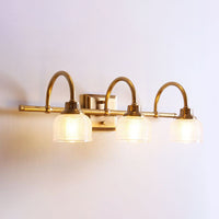 Arisha Prismatic Glass Vanity Wandlamp