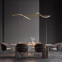 Zelin Hanglamp Golf Minimalistische Ontwerper, Metaal, Messing/Zwart