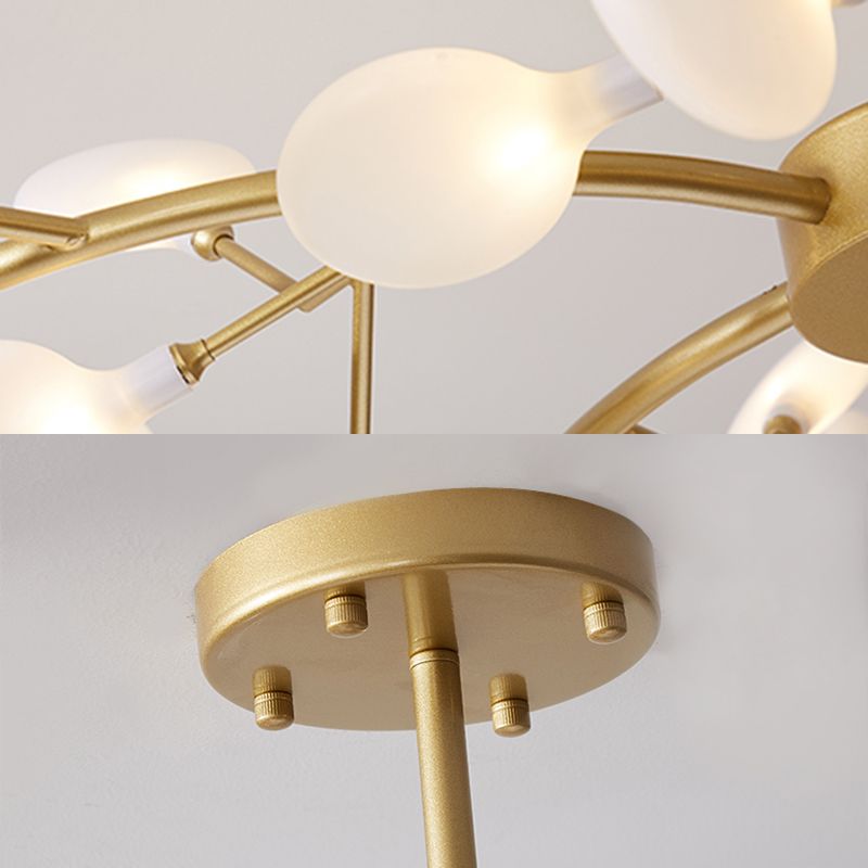 Welin Hanglamp Multi Nordique Zwart/Goud Slaapkamer