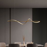 Zelin Hanglamp Golf Minimalistische Ontwerper, Metaal, Messing/Zwart