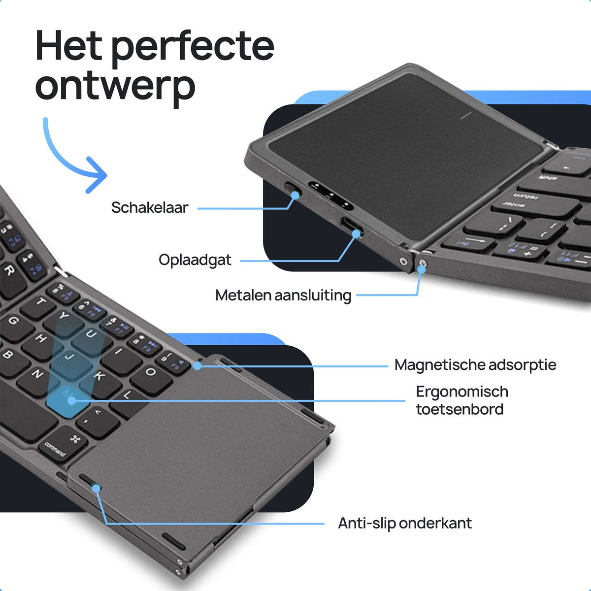 SleekType | Voel het verschil van een echt toetsenbord en verhoog je efficiëntie op elk apparaat