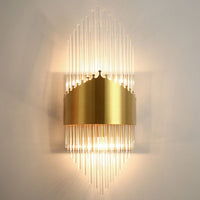 Kristy Luxe Gouden Kristallen Slaapkamer Bedlamp Wandlamp