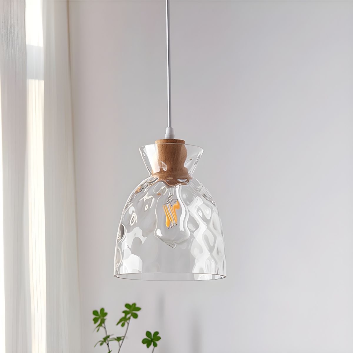 Dane Nordic Helder Glazen Hanglamp