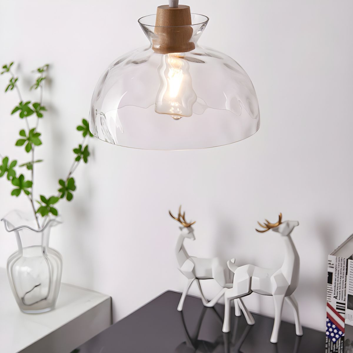 Dane Nordic Helder Glazen Hanglamp