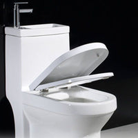 Moderne Toiletpot Vloermontage Porselein Alles-in-één Spoeltoilet