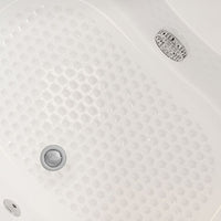 Moderne Acryl Hoekbad met Inbegrepen Zitplaats Badkuip in Wit